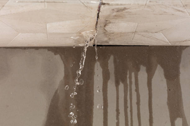 Professional Burst Pipe Cleanup technician working in Winchendon, MA